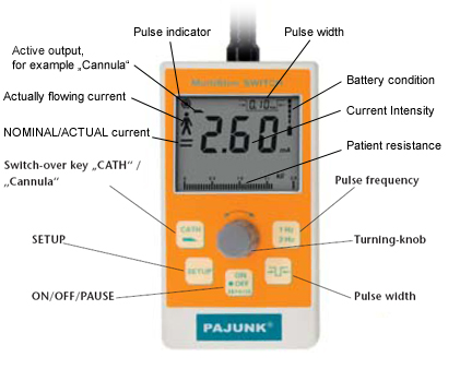 Pajunk Multistim Switch Nerve Stimulator